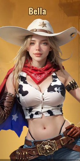 Bella, Season 2 Blood Rose hero